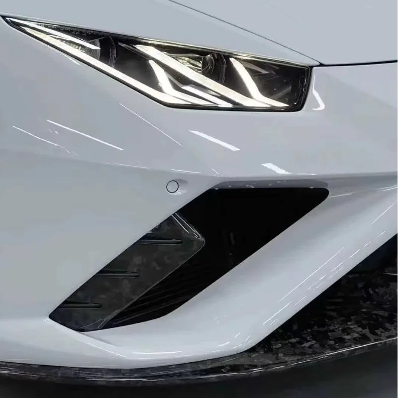 EVO RWD Upgrade OC Style Front Bumper Corner Guards High Quality Dry Carbon Fiber Body Kits for Huracan